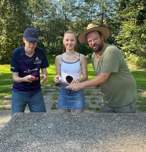 4. U-Move: Tischtennis und viele Sportarten bei Traumwetter im Passauer Bschütt