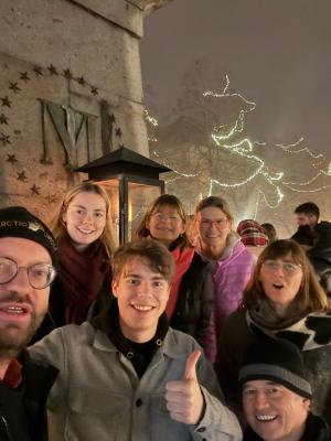 Passauer Fortunen machen dem Christkindlmarkt ihre Aufwartung