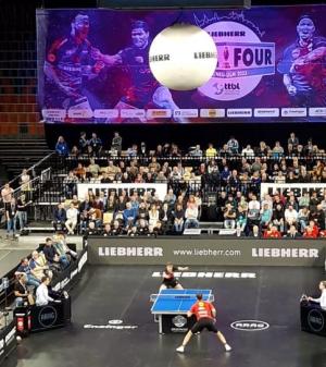 Fortunen-Trainer begeistert von Weltklassetischtennis in Neu-Ulm