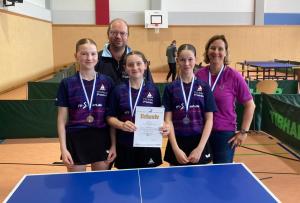 Mädchen überzeugen beim bayerischen Final-Four mit Rang 2 auf ganzer Linie